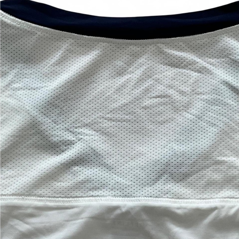NWT OFFLINE by Aerie Cropped Jersey V-Neck Top XS Sporty Varsity White - Picture 4 of 6